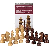 Aquamarine Games - Stauton 4- Piezas de ajedrez (Compudid CP002)